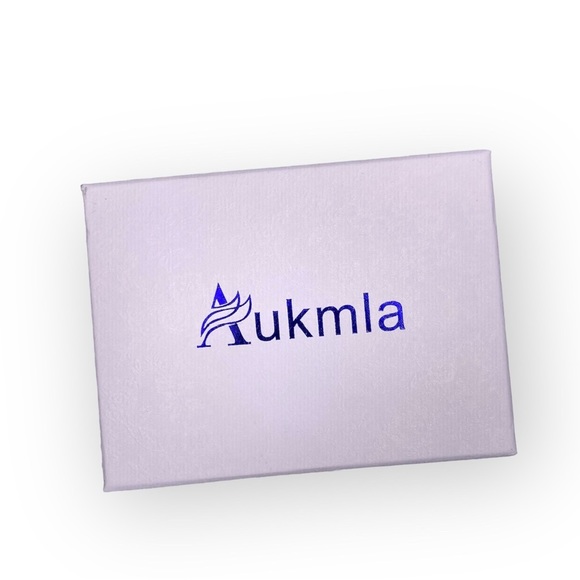 Aukmla Gold Baroque Opal Rhinestone Drop Earrings - Picture 4 of 4